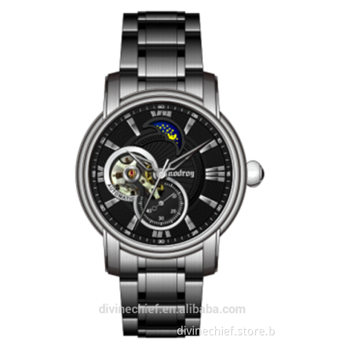 Moon Phase Low Power Watch from OEM factory